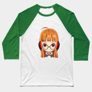 Persona 5 - Futaba Sakura chibi Baseball T-Shirt